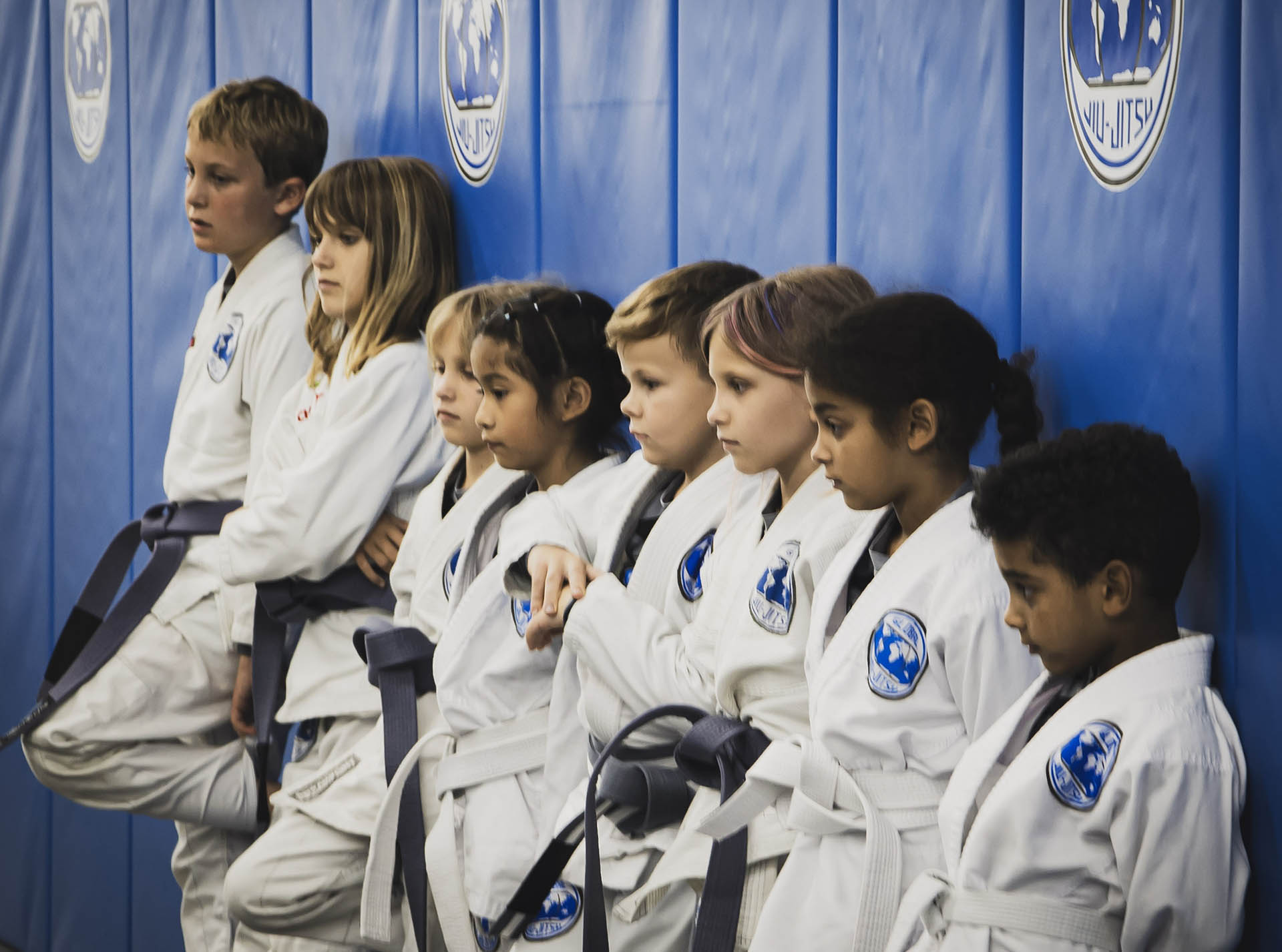 Global BJJ training session