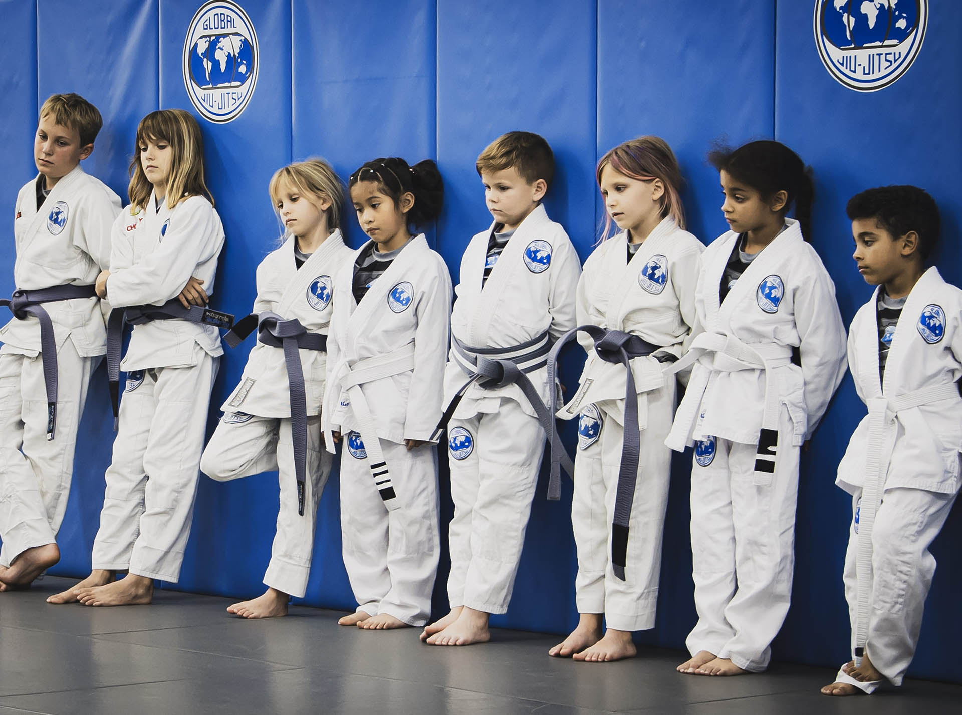 BJJ class at Global BJJ Naples