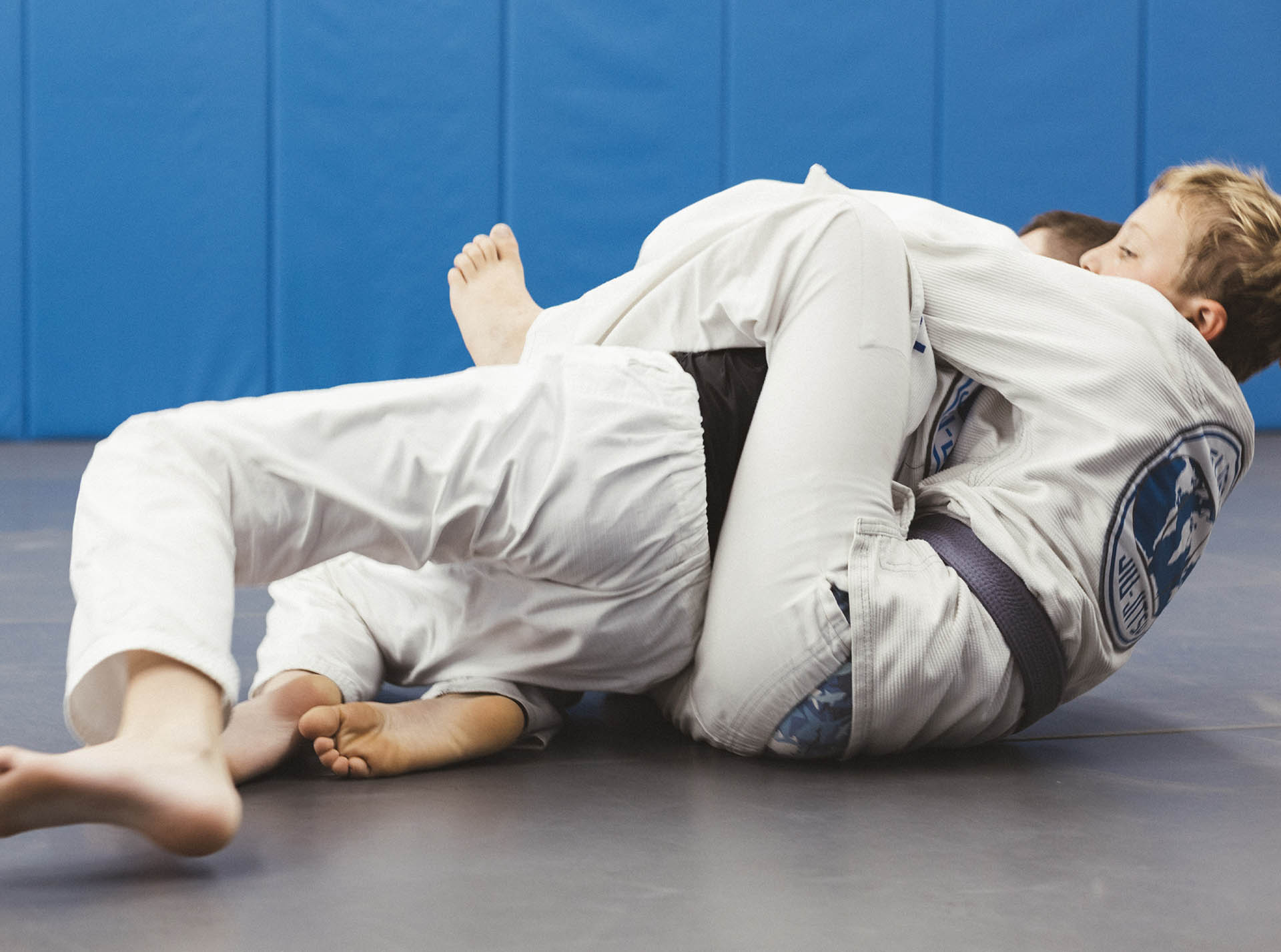 Students training at Global BJJ