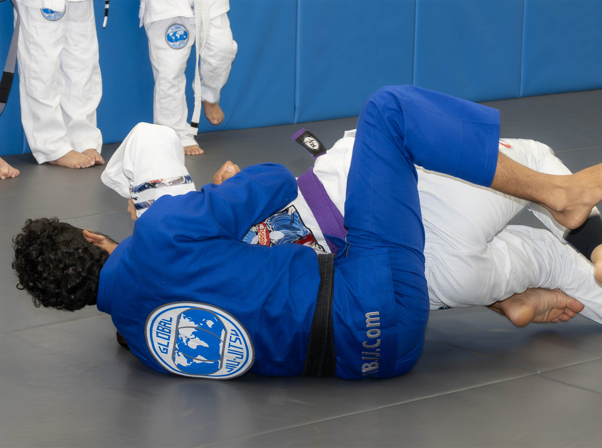Kids BJJ class in Naples