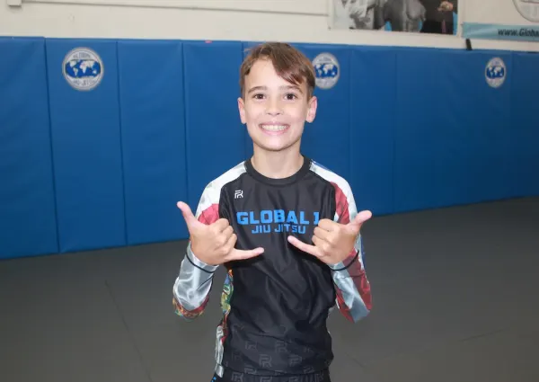 Training at Global BJJ Naples